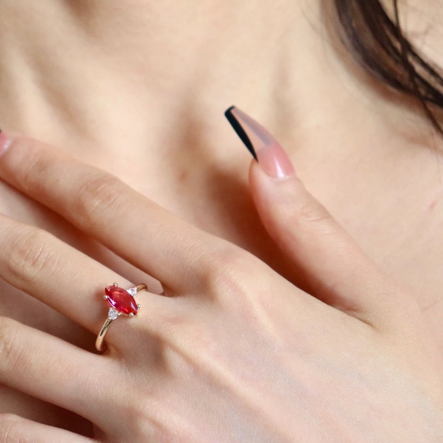 Custom Birthstone Ring