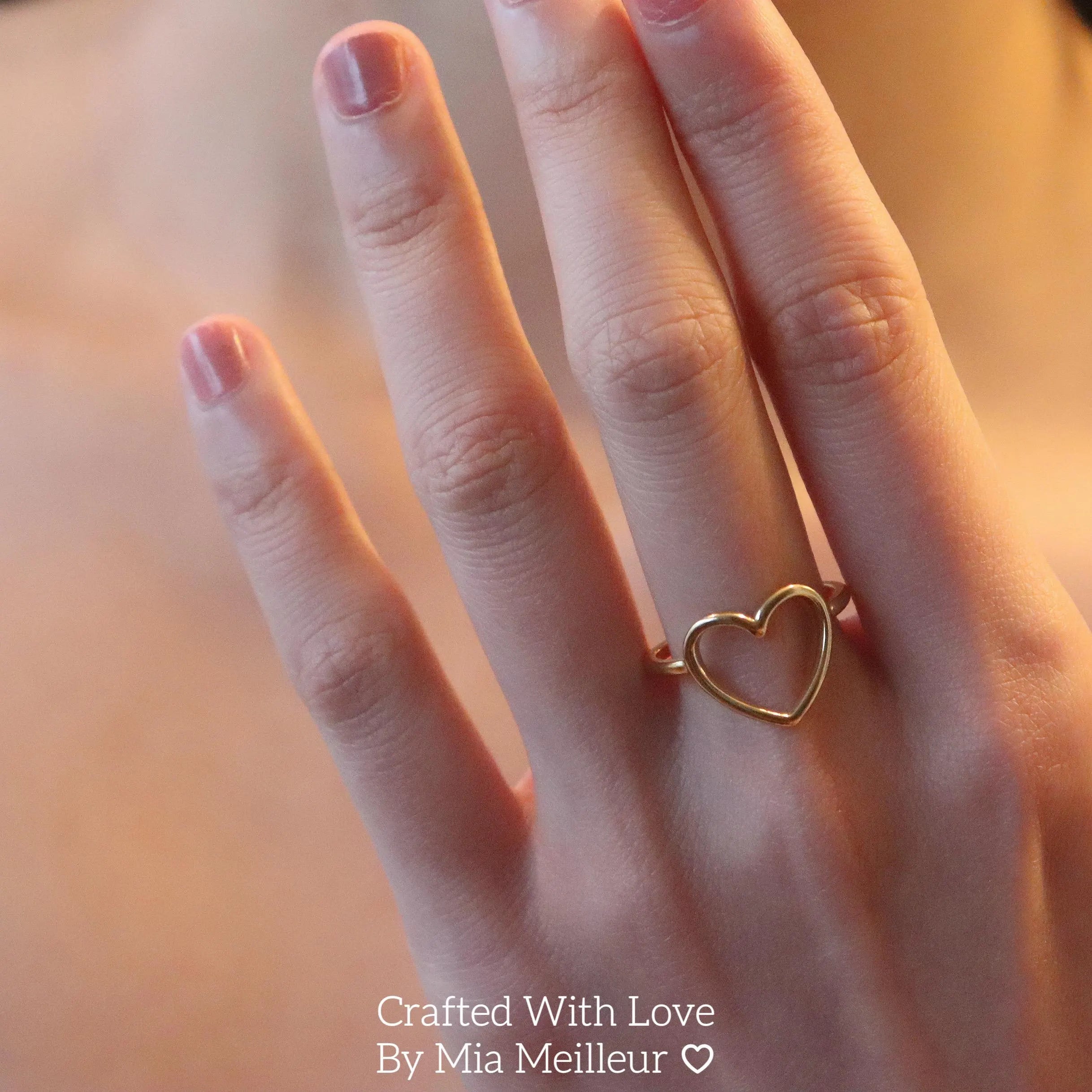 Open Heart Ring