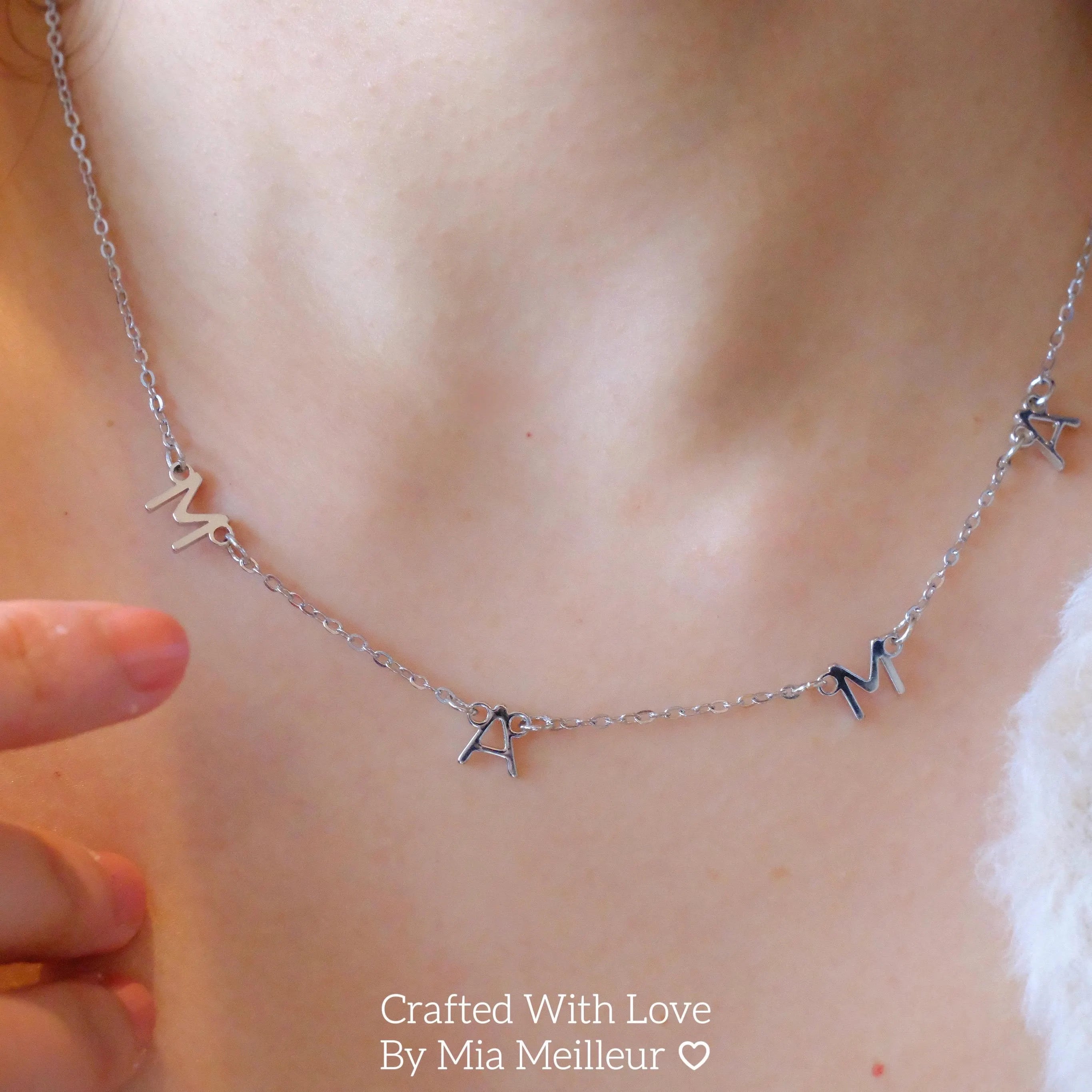 MAMA Letter Necklace