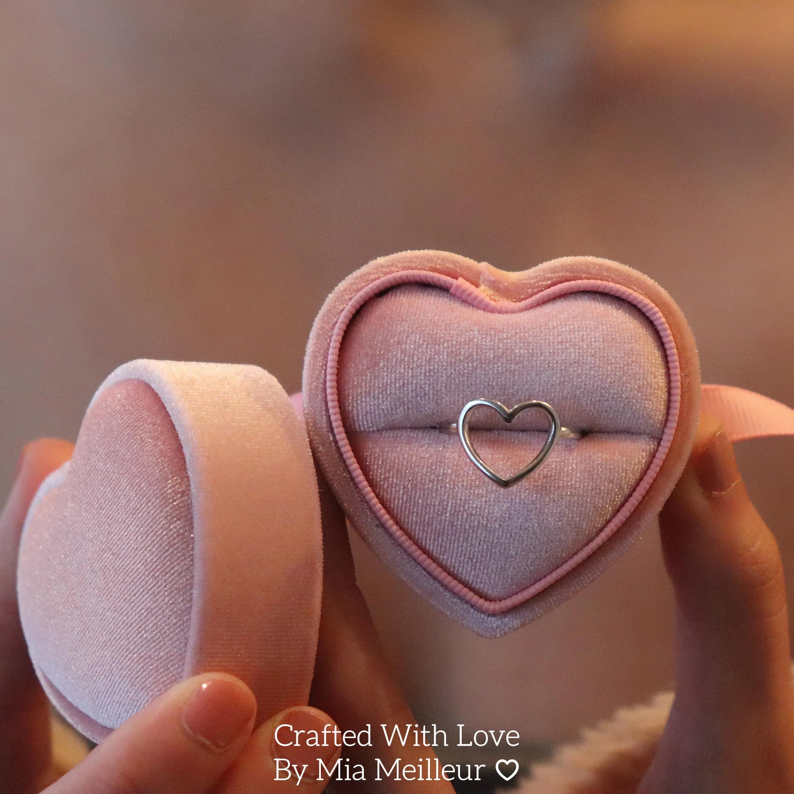 Open Heart Ring