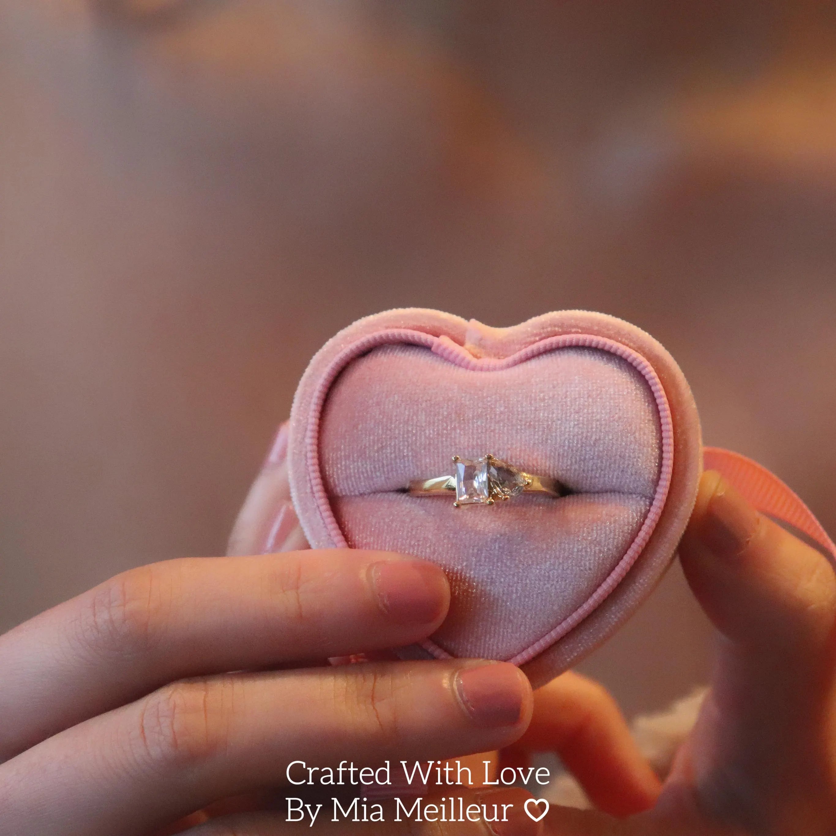 Toi et Moi Gemstone Ring