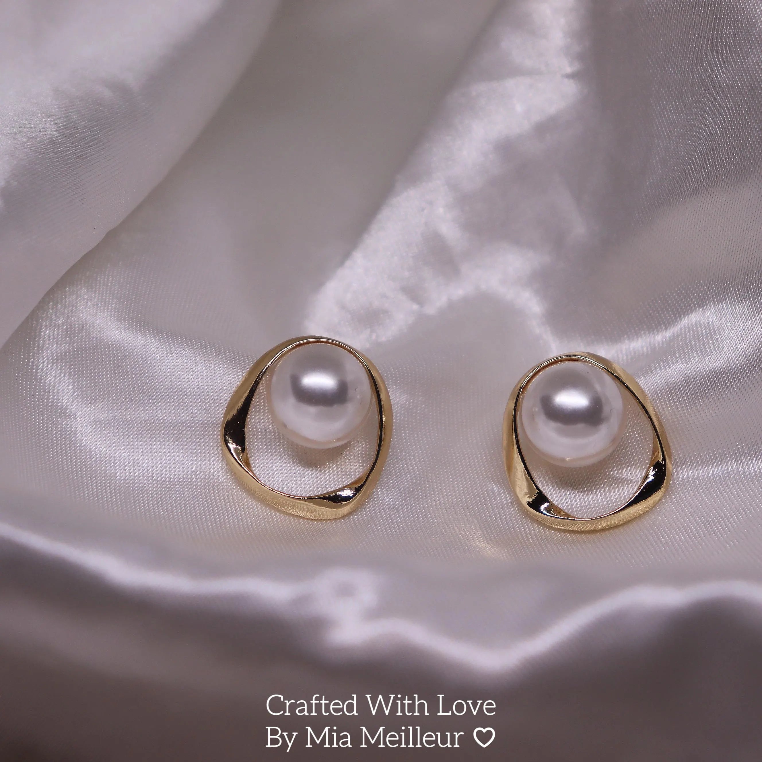 Pearl Stud Earrings