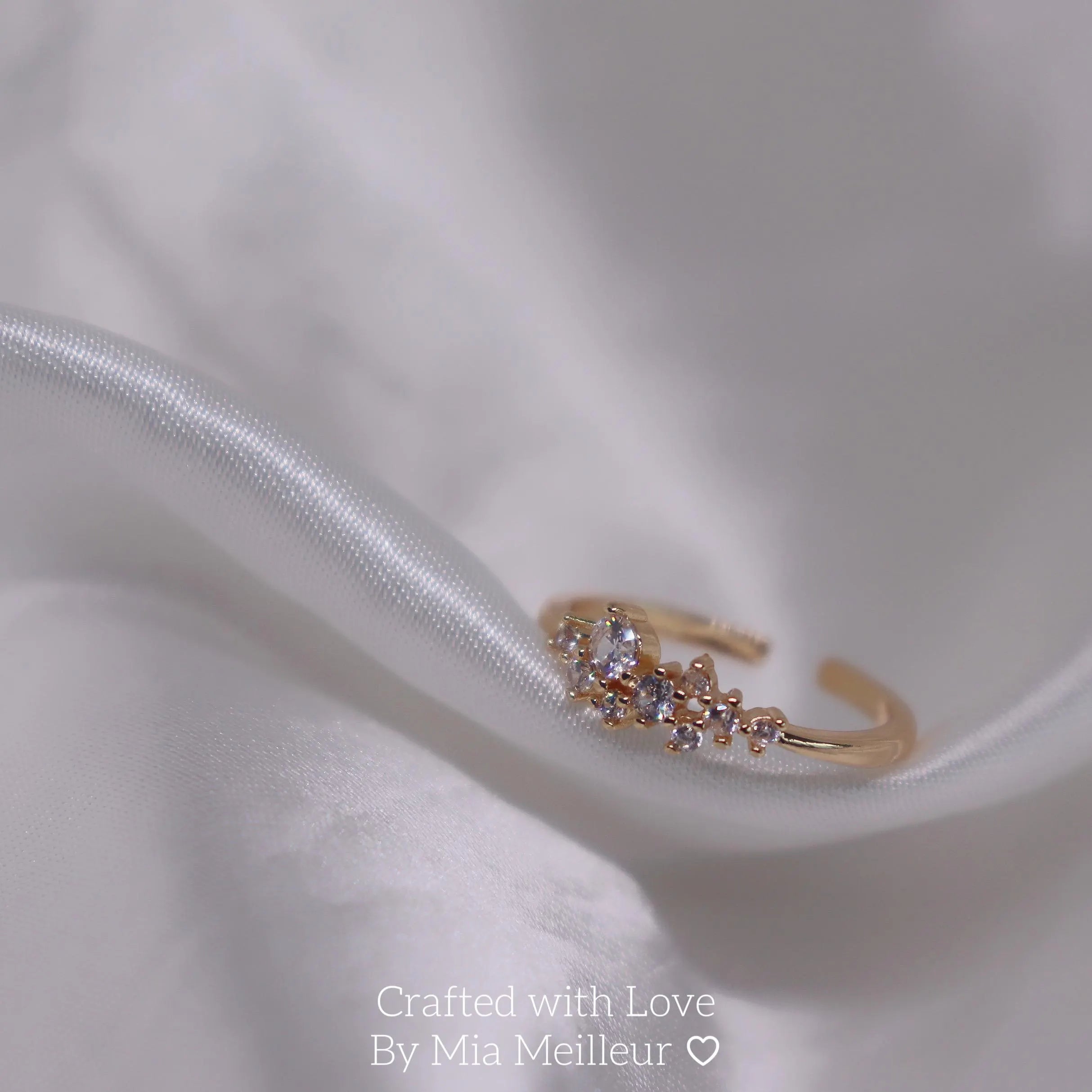 Diamond Cluster Ring