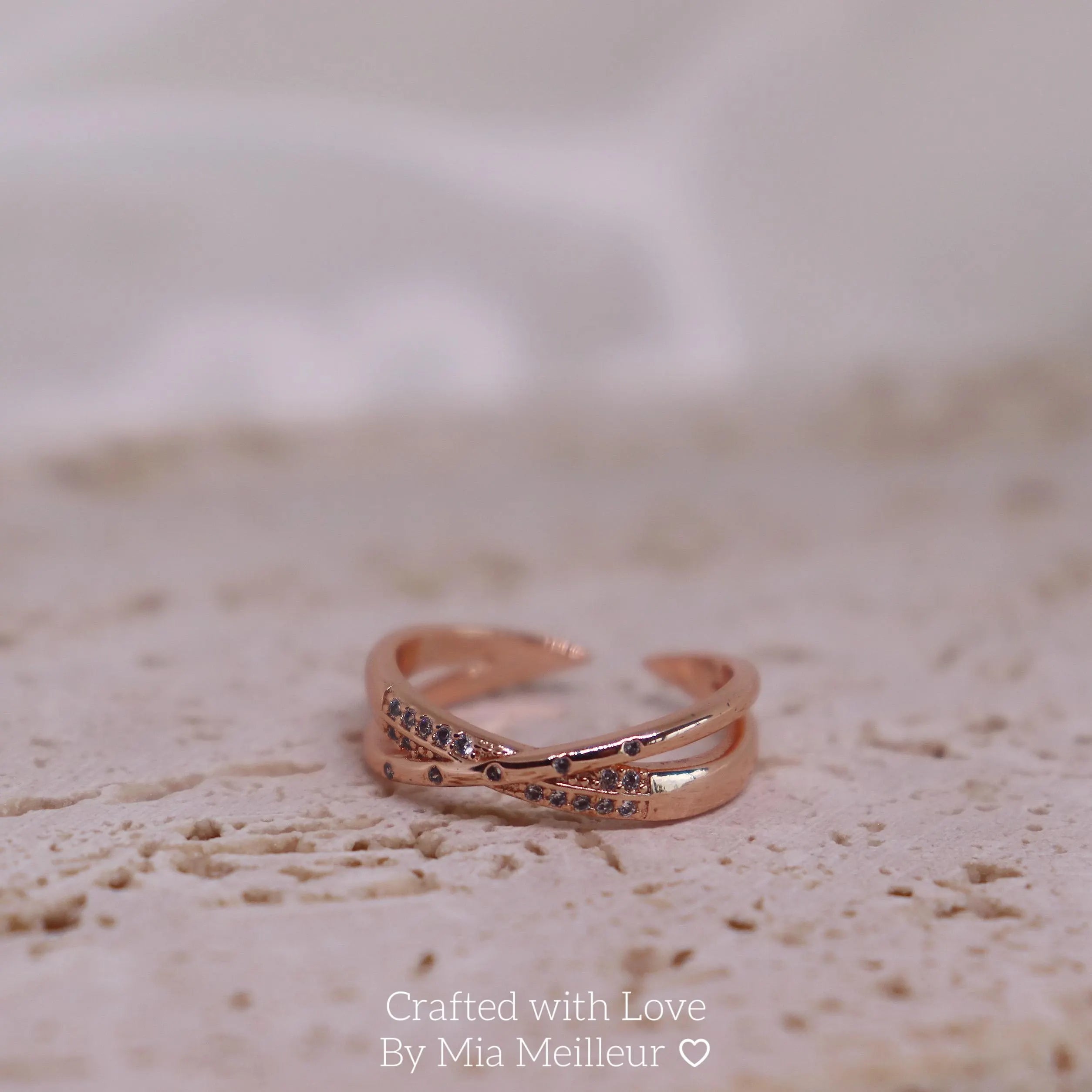 Rose Gold Diamond Ring