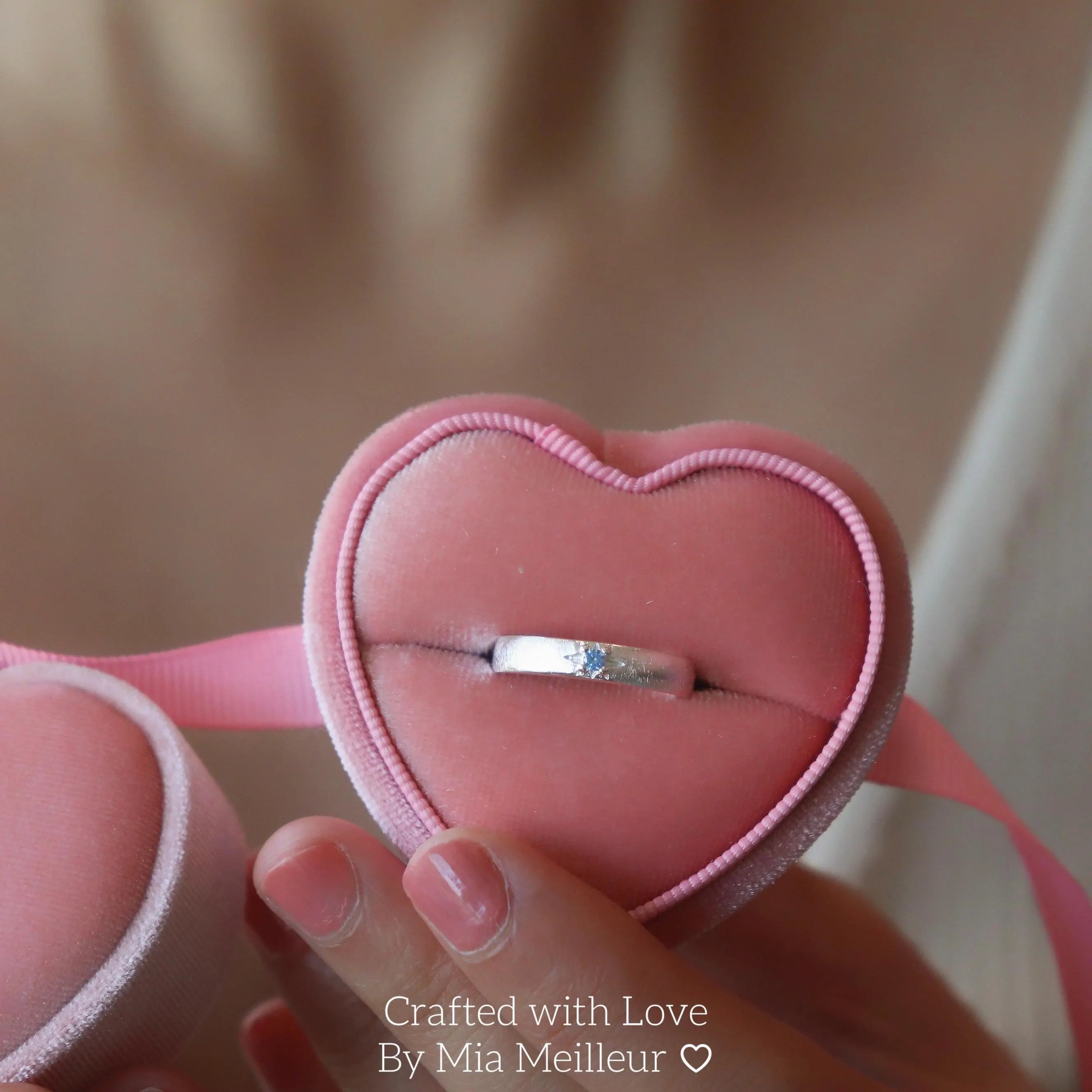 Minimalist Silver Open Band Ring