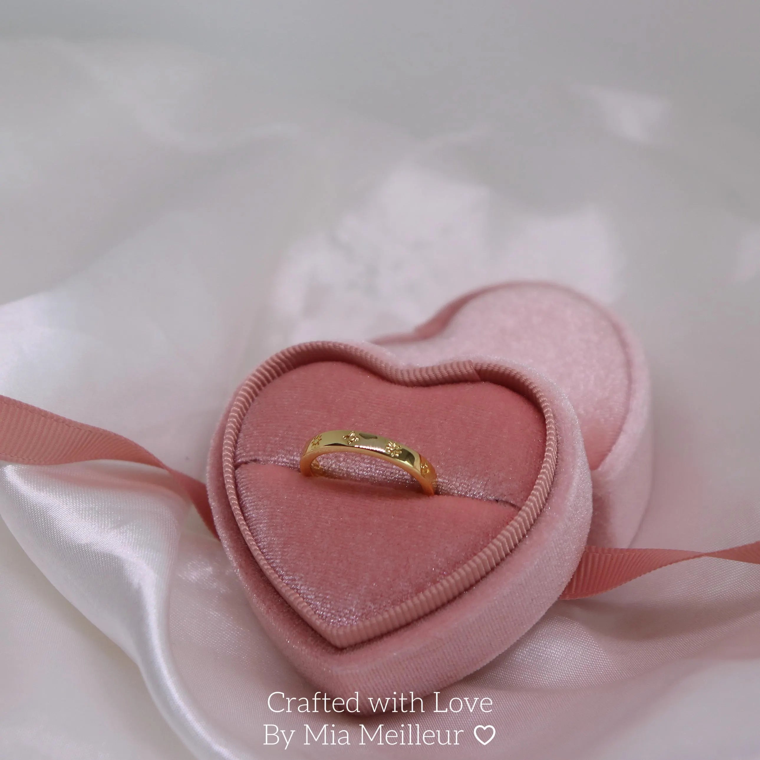 Dainty Starburst Band in Gold/Silver, Celestial Open Band Ring
