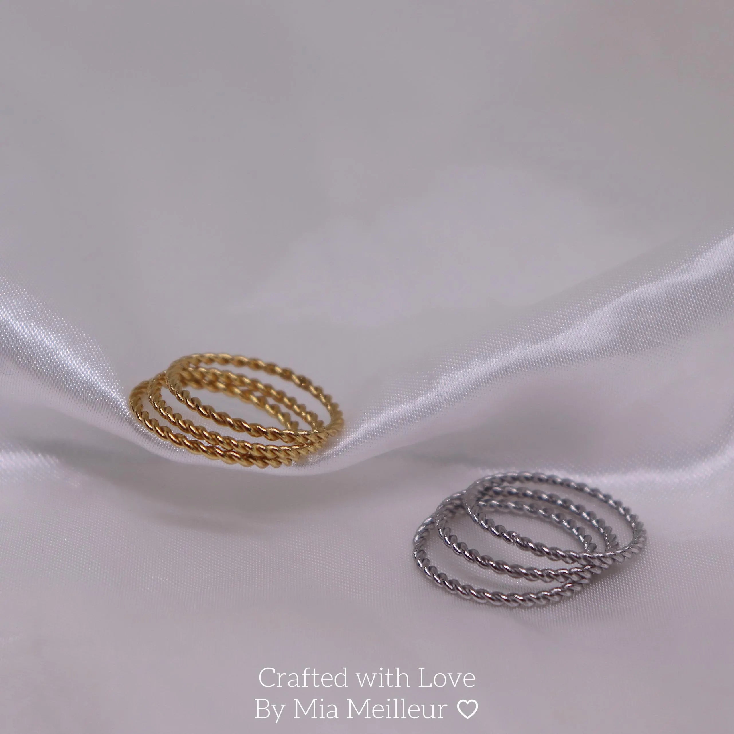 Twist Stackable Ring